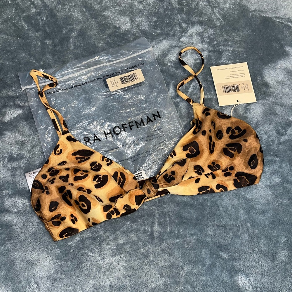 Mara Hoffman XL Carla Top - Brown Multi NWT